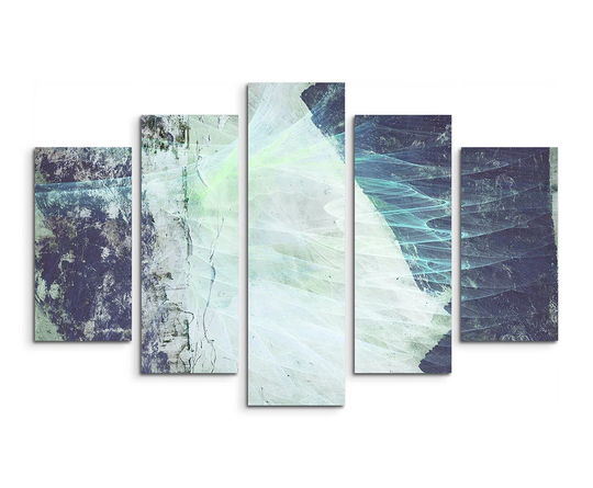 Enigma Sculpture Abstract 1214 Graphic Art Print Multi-Piece Image on Canvas