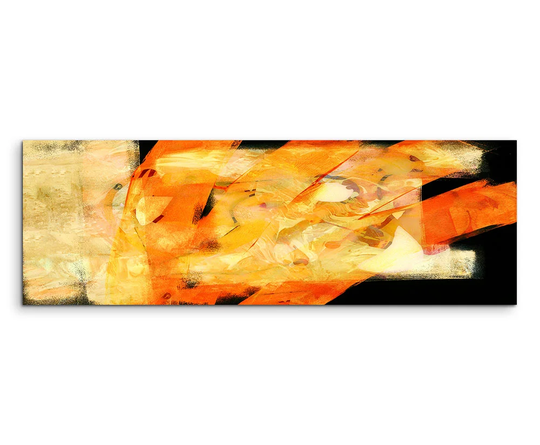 Enigma Panorama Abstract 761 Graphic Art Print on Canvas