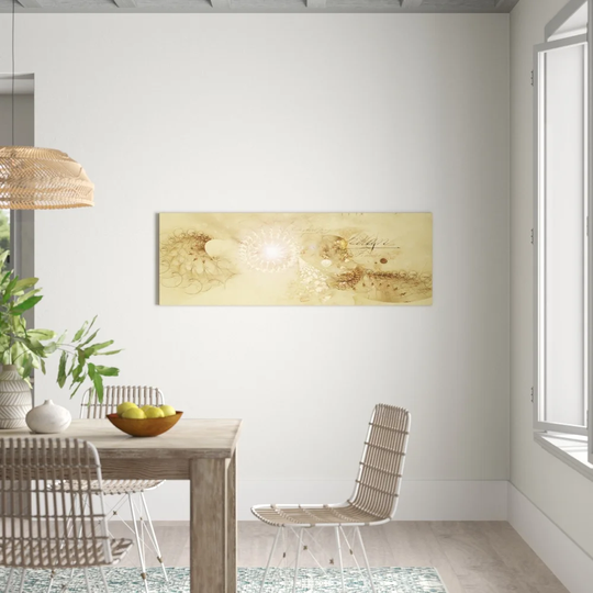 Enigma Panorama Abstract 404 Graphic Art Print on Canvas