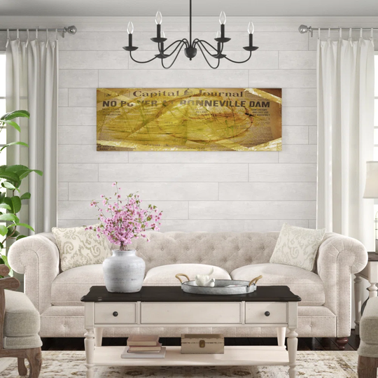 Enigma Panorama Abstract 800 Graphic Art Print on Canvas