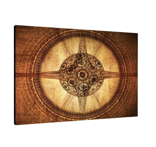 Enigma Abstract 357 Graphic Art Print on Canvas