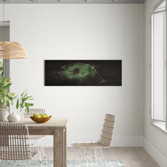 Enigma Panorama Abstract 757 Graphic Art Print on Canvas