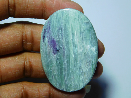 A1 Quality Kammererite Gemstone, Natural Cabochons, Hand Polished Loose Stone, Kammererite Jewelry 118Cts.(50x35mm