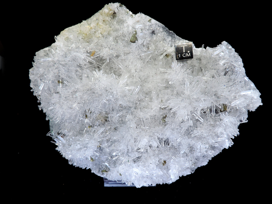 Large Cabinet Size Plate Covered With Slender Water Clear Terminated Quartz Crystals - Fantastic Display Piece & Great Value