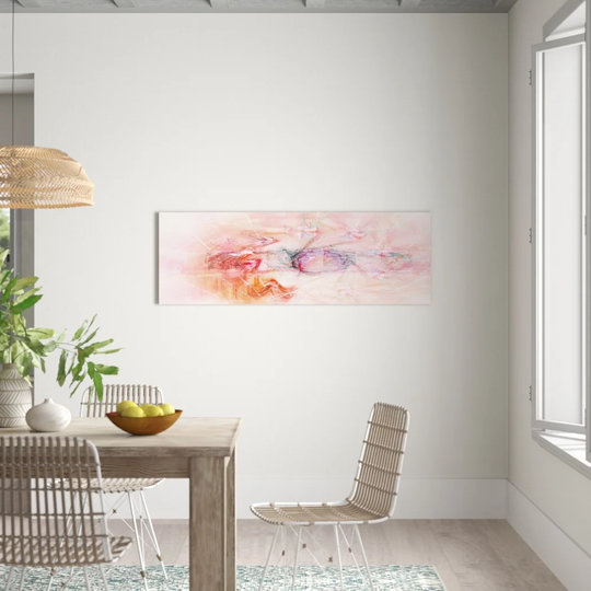 Enigma Panorama Abstract 1210 Graphic Art Print on Canvas