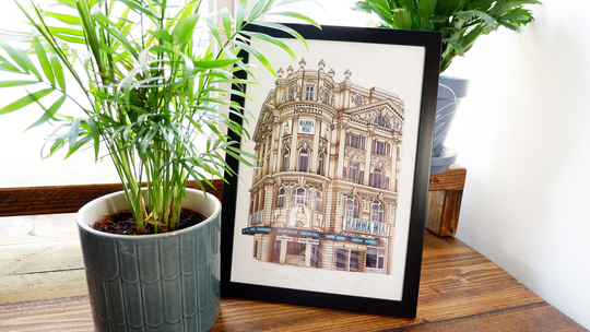 Mamma Mia West End Digital Art Print A4 A5 Novello Theatre London
