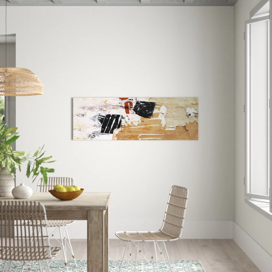 Enigma Panorama Abstract 650 Graphic Art Print on Canvas