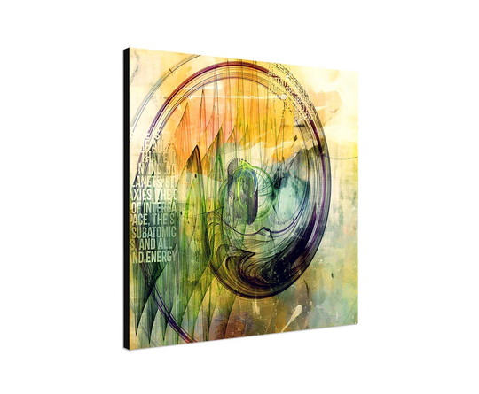 Enigma 341 Abstract Graphic Art Print on Canvas