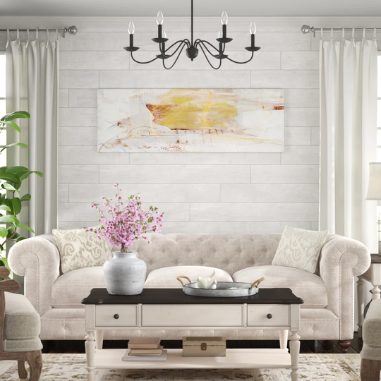 Enigma Panorama Abstract 780 Graphic Art Print on Canvas