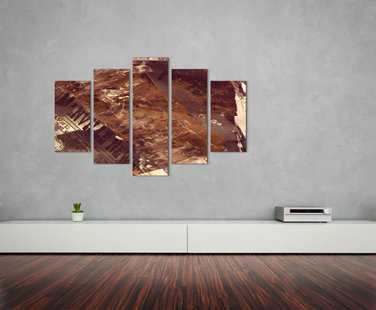 Enigma Abstract 685 Graphic Art Print Multi-Piece Image on Canvas