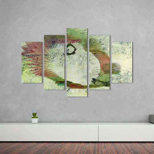 Enigma Sculpture Abstract 1092 Graphic Art Print Multi-Piece Image on Canvas