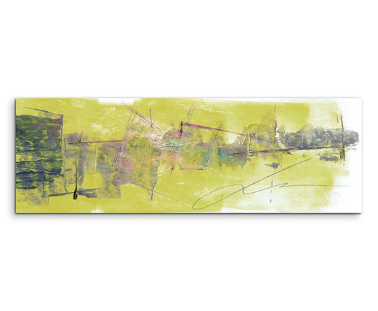 Abstract 709 - Graphic Art Print on Canvas