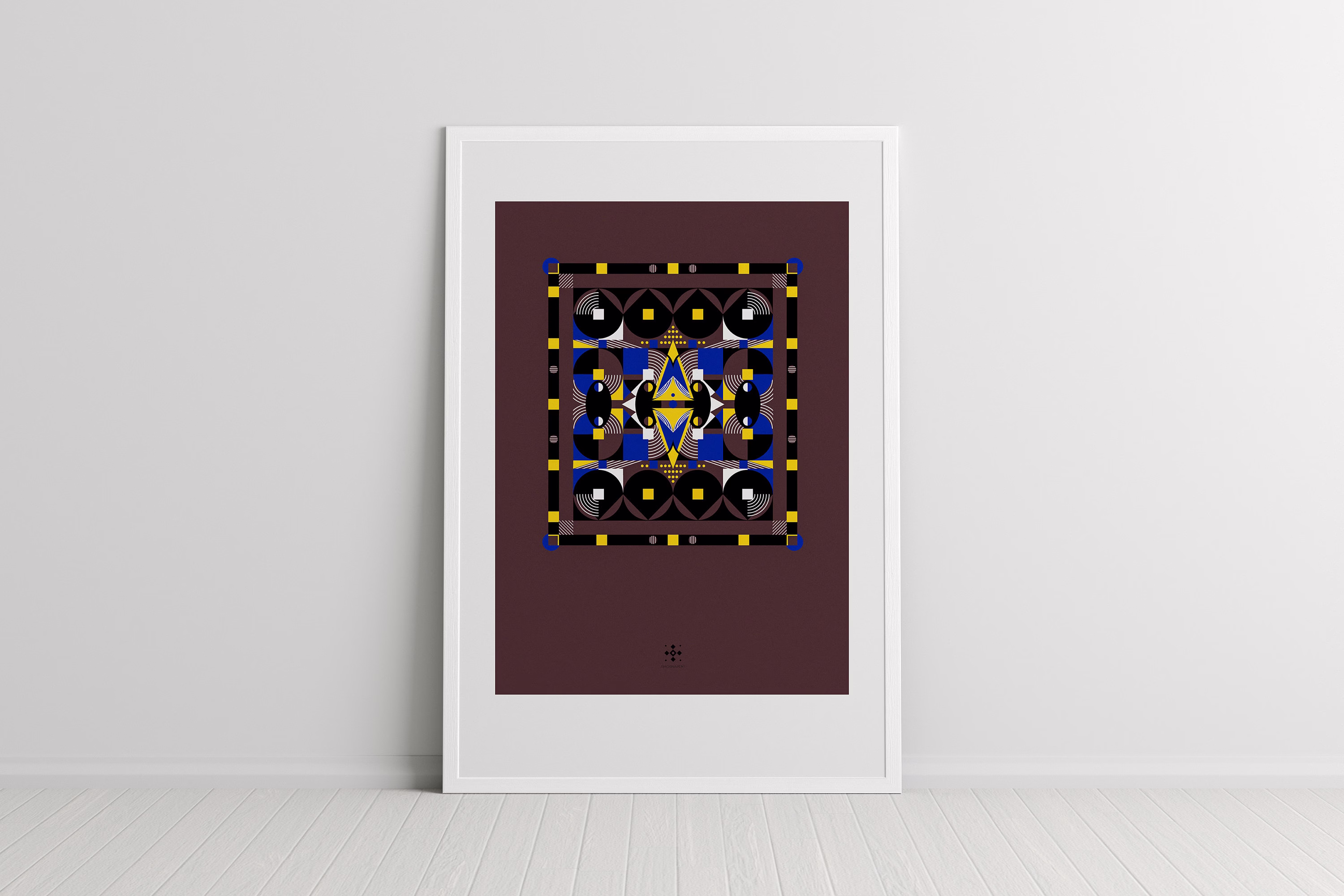 Ornament On Enhanced Matte Paper Poster