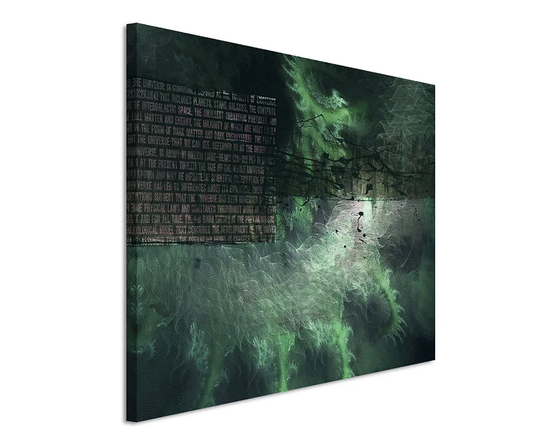 Enigma 1215 Abstract Graphic Art Print on Canvas