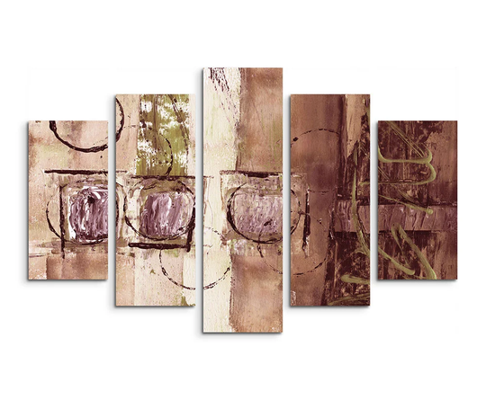 Enigma Abstract 624 Graphic Art Print Multi-Piece Image on Canvas