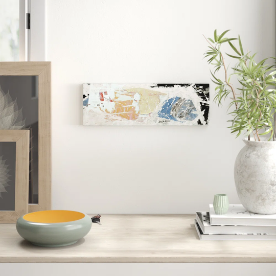 Enigma Panorama Abstract 636 Graphic Art Print on Canvas