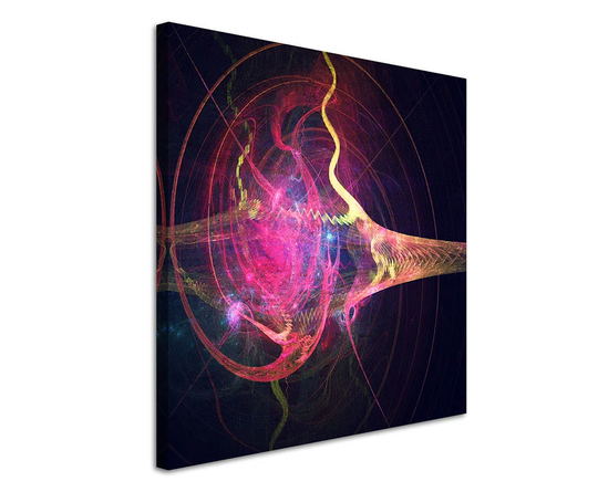 Enigma Abstract 1096 Graphic Art Print On Canvas
