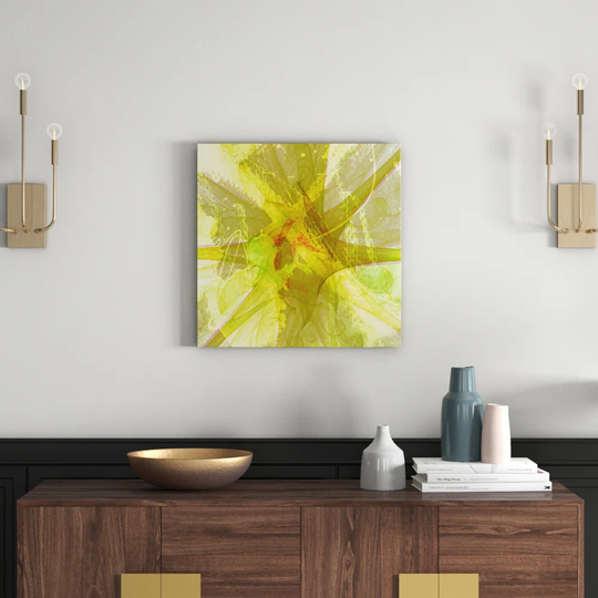 Enigma Abstract 1163 Graphic Art Print on Canvas