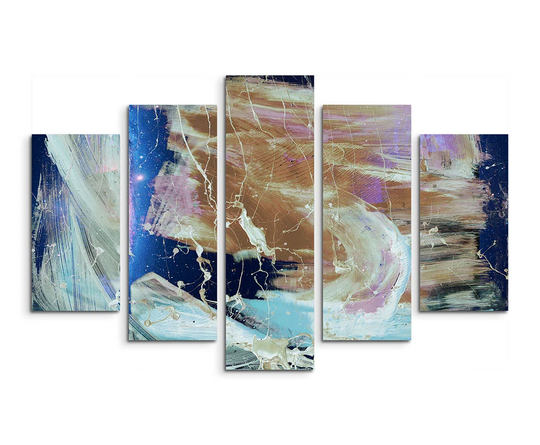 Enigma Abstract 840 Graphic Art Print Multi-Piece Image on Canvas