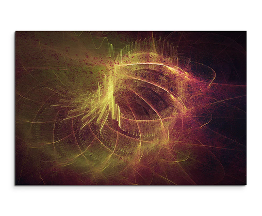 Enigma Abstract 1164 Graphic Art Print on Canvas