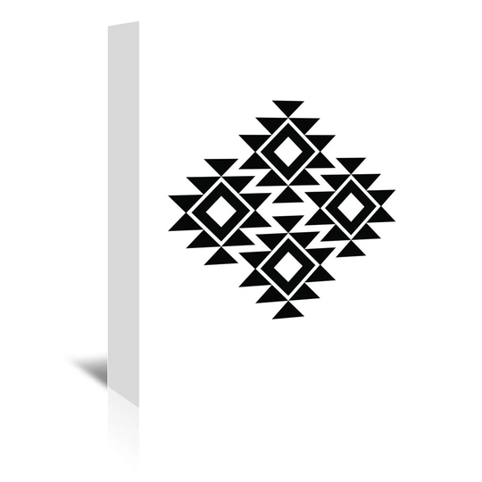 Geometric Art 1 by Pop Monica - Wrapped Canvas Graphic Art Print