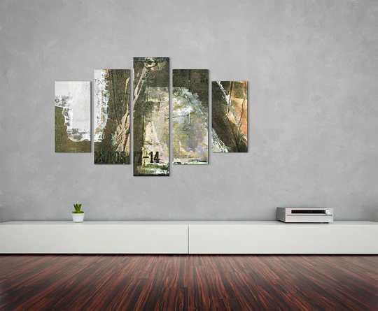 Enigma Abstract 565 Graphic Art Print Multi-Piece Image on Canvas