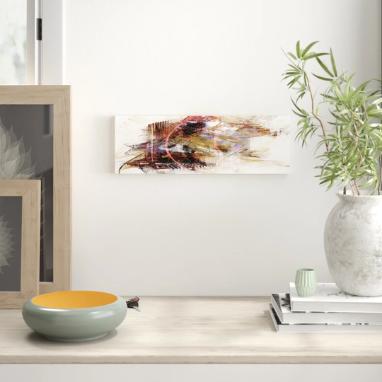 Abstract 749 - Wrapped Canvas Panoramic Graphic Art Print on Canvas