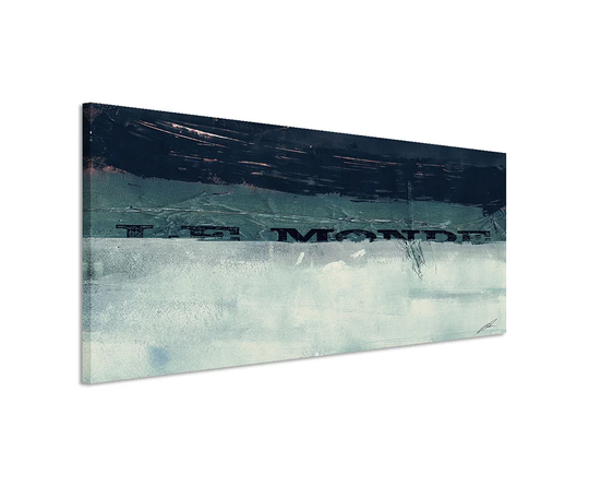 Enigma Panorama Abstract 865 Graphic Art Print on Canvas