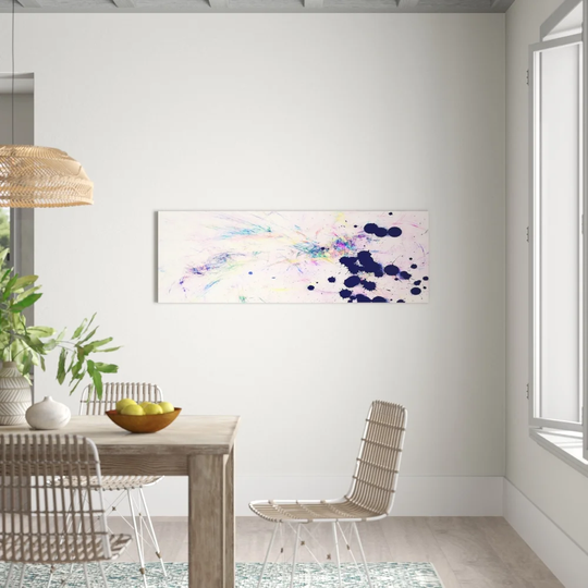 Enigma Panorama Abstract 396 Graphic Art Print on Canvas