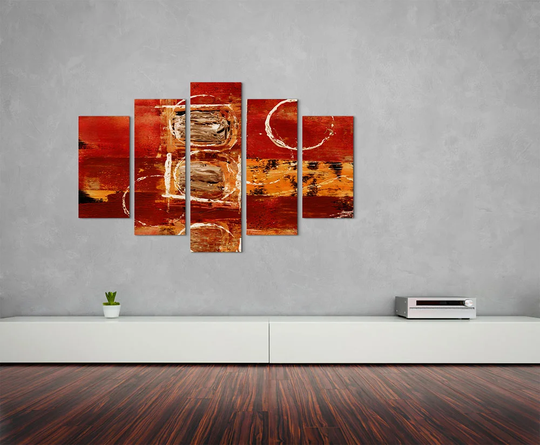 Enigma Abstract 683 Graphic Art Print Multi-Piece Image on Canvas