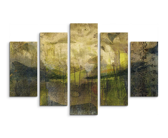 Enigma Abstract 826 Graphic Art Print Multi-Piece Image on Canvas