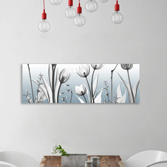 Heavenly Botanicals - Wrapped Canvas Panoramic Graphic Art Print