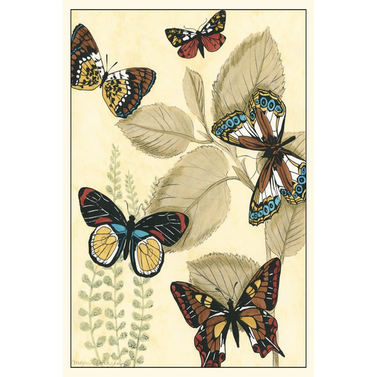 Graphic Butterflies In Nature I by Megan Meagher - Wrapped Canvas Graphic Art