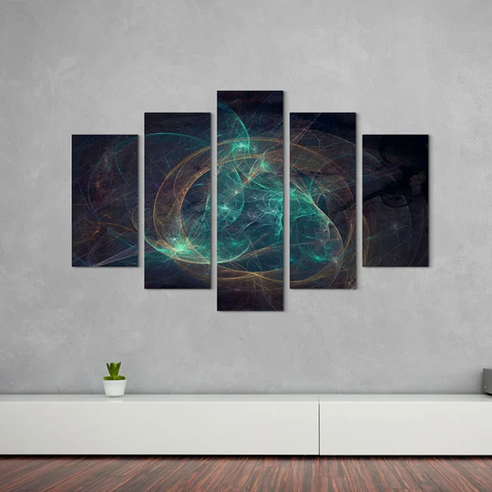Enigma Sculpture Abstract 1099 Graphic Art Print Multi-Piece Image on Canvas