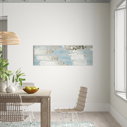 Panorama Abstract 692 Graphic Art Print on Canvas