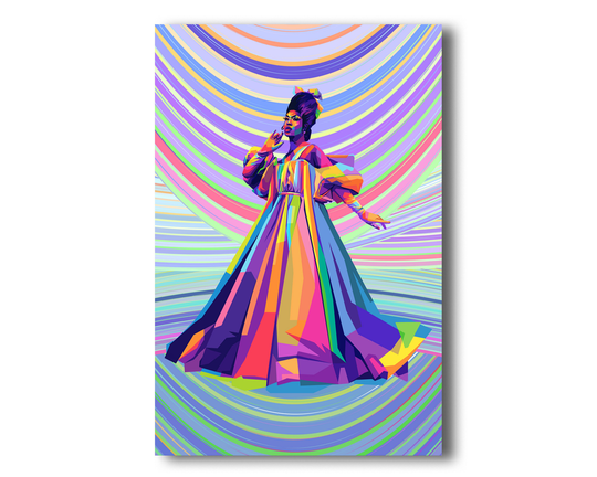 Rupauls Drag Race | Shea Coulee Professional Wpap Style Wall Art Print Queen