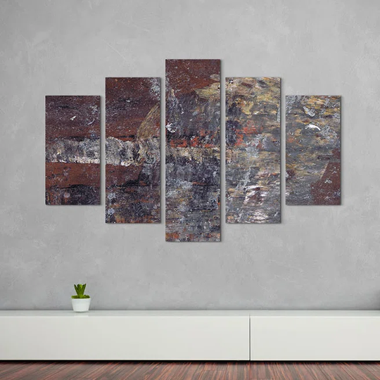 Enigma Abstract 988 Graphic Art Print Multi-Piece Image on Canvas