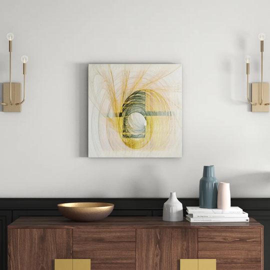 Enigma 1405 Abstract Graphic Art Print on Canvas