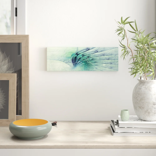Enigma Panorama Abstract 1126 Graphic Art Print on Canvas