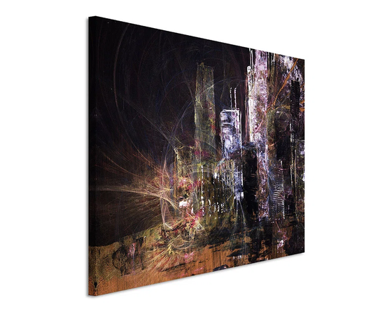 Enigma Abstract 1468 Graphic Art Print on Canvas