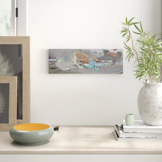 Enigma Panorama Abstract 836 Graphic Art Print on Canvas