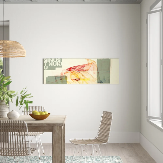 Enigma Panorama Abstract 103 Graphic Art Print on Canvas