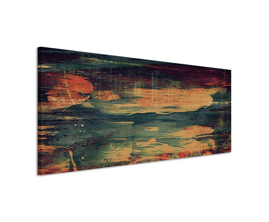 Enigma Panorama Abstract 874 Graphic Art Print on Canvas