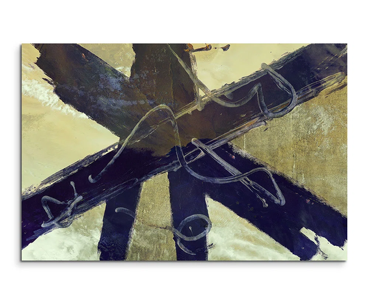 Enigma Abstract 548 Graphic Art Print on Canvas