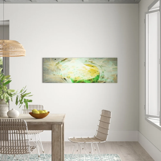 Enigma Panorama Abstract 1221 Graphic Art Print on Canvas