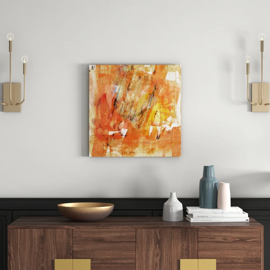 Enigma Abstract 929 Graphic Art Print on Canvas