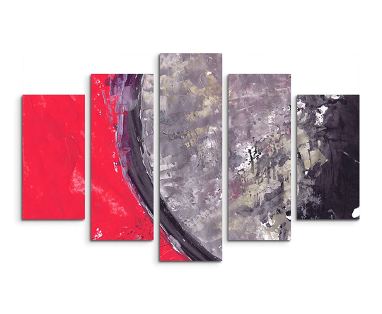 Enigma Abstract 630 Graphic Art Print Multi-Piece Image on Canvas