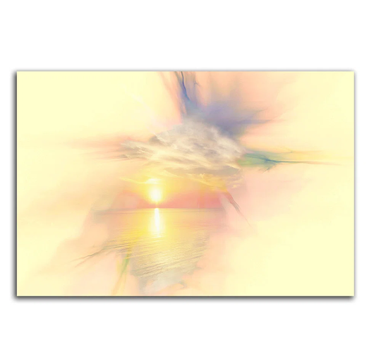 Enigma Abstract 310 Graphic Art Print on Canvas