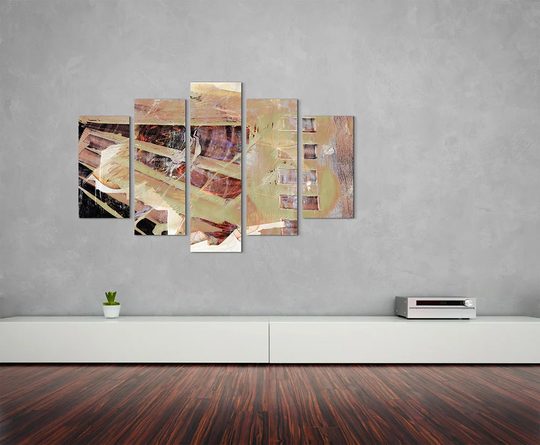 Enigma Abstract 744 Graphic Art Print Multi-Piece Image on Canvas