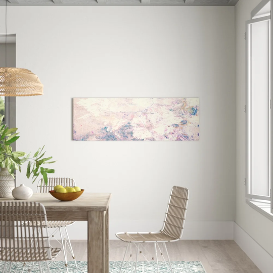 Abstract 327 Graphic Art Print on Canvas